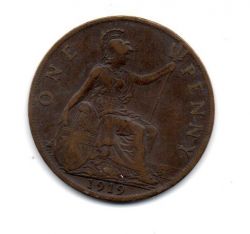 Reino Unido - 1919 - 1 Penny