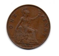 Reino Unido - 1936 - 1 Penny