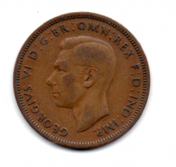 Reino Unido - 1948 - 1/2 Penny