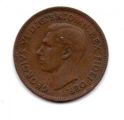 Reino Unido - 1949 - 1/2 Penny