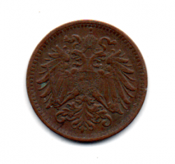 Monarquia Austro-Húngara - 1911 - 1 Heller