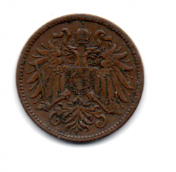 Monarquia Austro-Húngara - 1912 - 2 Heller
