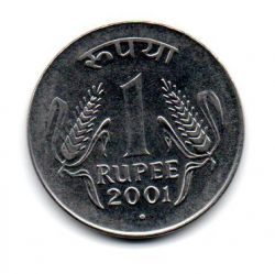 Índia - 2001 - 1 Rupee
