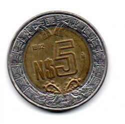 México - 1992 - 5 Nuevos Pesos