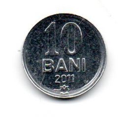 Moldávia - 2011 - 10 Bani
