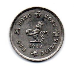 Hong Kong - 1989 - 1 Dollar