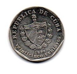 Cuba - 1994 - 25 Centavos