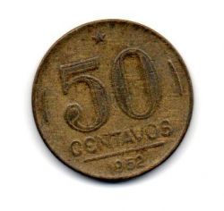 1952 - 50 Centavos - Moeda Brasil - Estado de Conservação: Bem Conservada (BC)