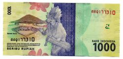 Indonésia - 1000 Rupias - Sob/Fe