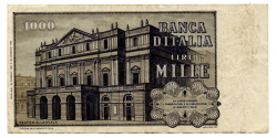 Itália - 1000 Lire - Cédula Estrangeira - Mbc