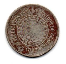 1899 - 100 Réis - Moeda Brasil
