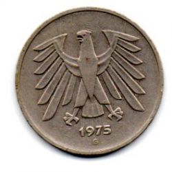 Alemanha - 1975G - 5 Mark