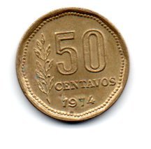 Argentina - 1974 - 50 Centavos