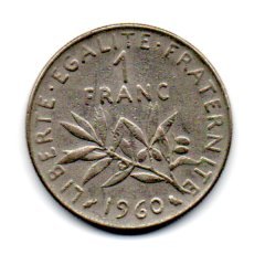 França - 1960 - 1 Franc