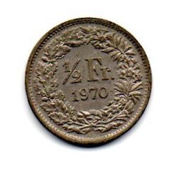 Suíça - 1970 - 1/2 Franc