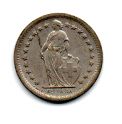 Suíça - 1970 - 1/2 Franc