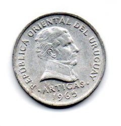 Uruguai - 1965  - 20 Centésimos