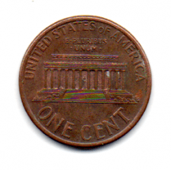 Estados Unidos - 1995 - 1 Cent (Memorial do Lincoln)