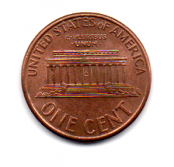 Estados Unidos - 2002 - 1 Cent (Memorial do Lincoln)