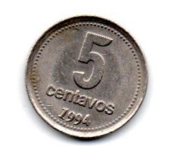 Argentina - 1994 - 5 Centavos