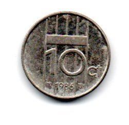 Holanda - 1986 - 10 Cent