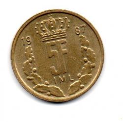 Luxemburgo - 1987 - 5 Francs