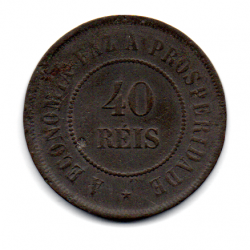 1908 - 40 Réis - Moeda Brasil