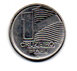 1990 - 1 Cruzeiro - Moeda Brasil - Estado de Conservação: Muito Bem Convervada (MBC)