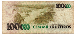 C230 - 100000 Cruzeiros - Data: 1993 - Estado de Conservação: Muito Bem Conservada (MBC)
