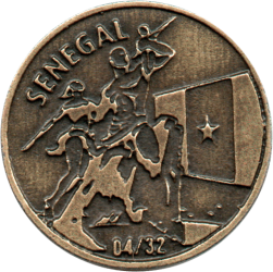 Medalha Futebol 2022 - Senegal
