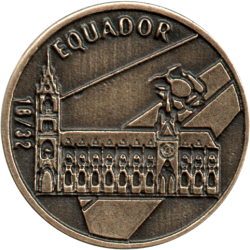 Medalha Futebol 2022 - Equador