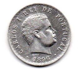 Portugal - 1896 - 500 Réis - Prata .917 - Aprox. 12,5 g - 30mm