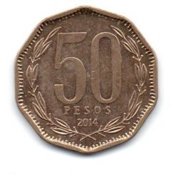 Chile - 2014 - 50 Pesos