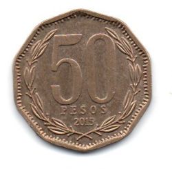 Chile - 2015 - 50 Pesos