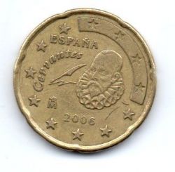 Espanha - 2006 - 20 Euro Cent