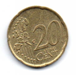 Itália - 2007 - 20 Euro Cent