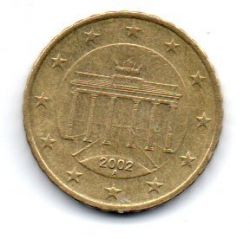 Alemanha - 2002A - 10 Euro Cent