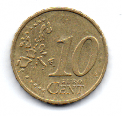 Alemanha - 2002A - 10 Euro Cent