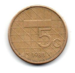 Holanda - 1988 - 5 Gulden