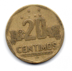 Peru - 1991 - 20 Centimos