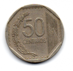 Peru - 2013 - 50 Centimos