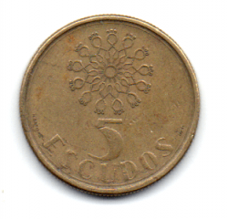 Portugal - 1990 - 5 Escudos