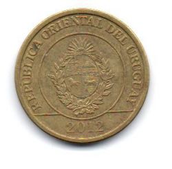 Uruguai - 2012 - 1 Peso