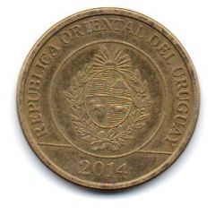 Uruguai - 2014 - 2 Pesos
