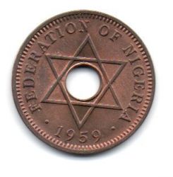 Nigéria - 1959 - 1/2 Pence