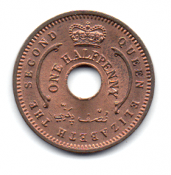 Nigéria - 1959 - 1/2 Pence