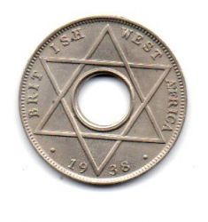 África Ocidental Inglesa - 1938 - 1/10 Penny