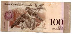 Venezuela - 100 Bolívares - Cédula Estrangeira - BC