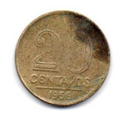 1956 - 20 Centavos - Moeda Brasil